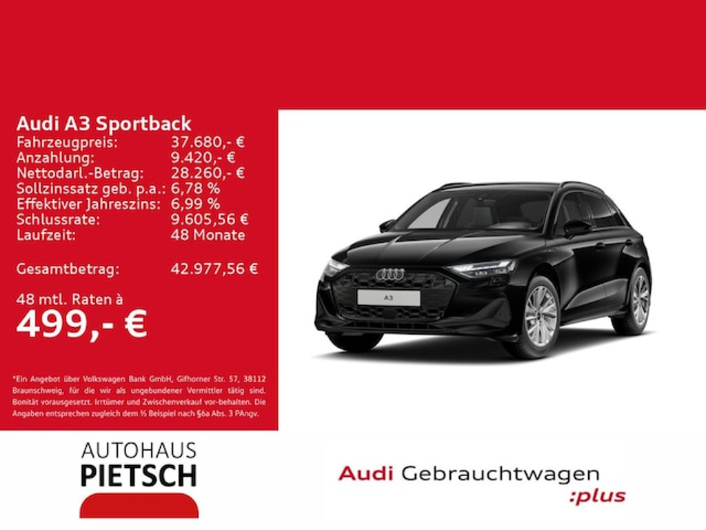 Audi A3 2025 Hybride Benzine