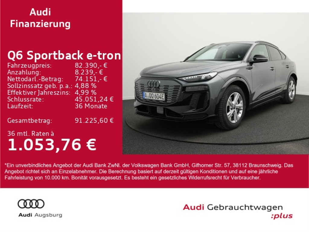 Audi Q6 e-tron 2026 Elektrisch