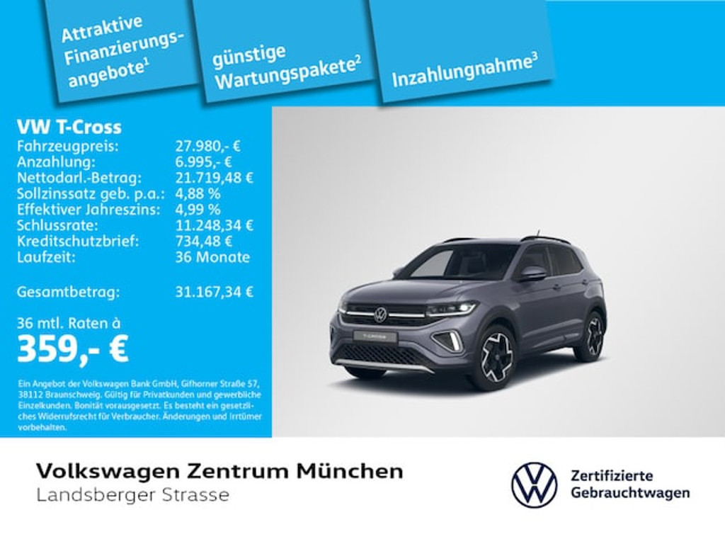 Volkswagen T-Cross 2025 Benzine