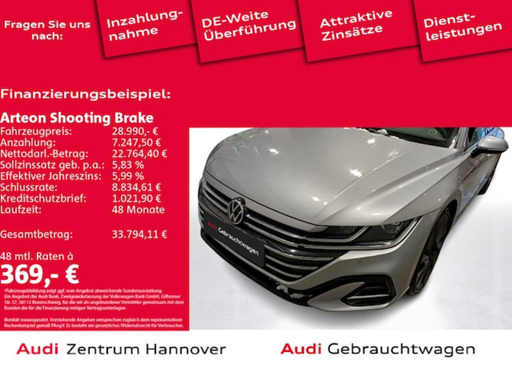 Volkswagen Arteon Shooting Brake 2022 Benzine
