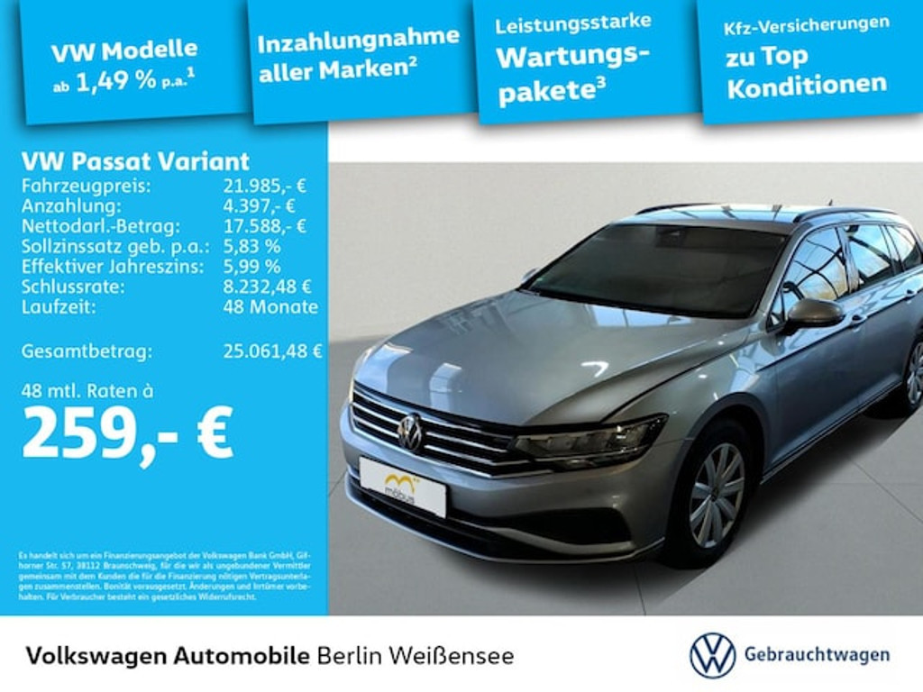 Volkswagen Passat 2022 Diesel