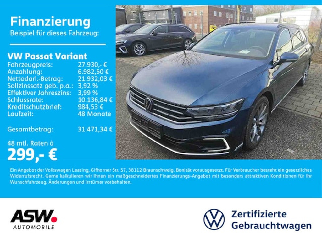 Volkswagen Passat 2023 Hybride Benzine