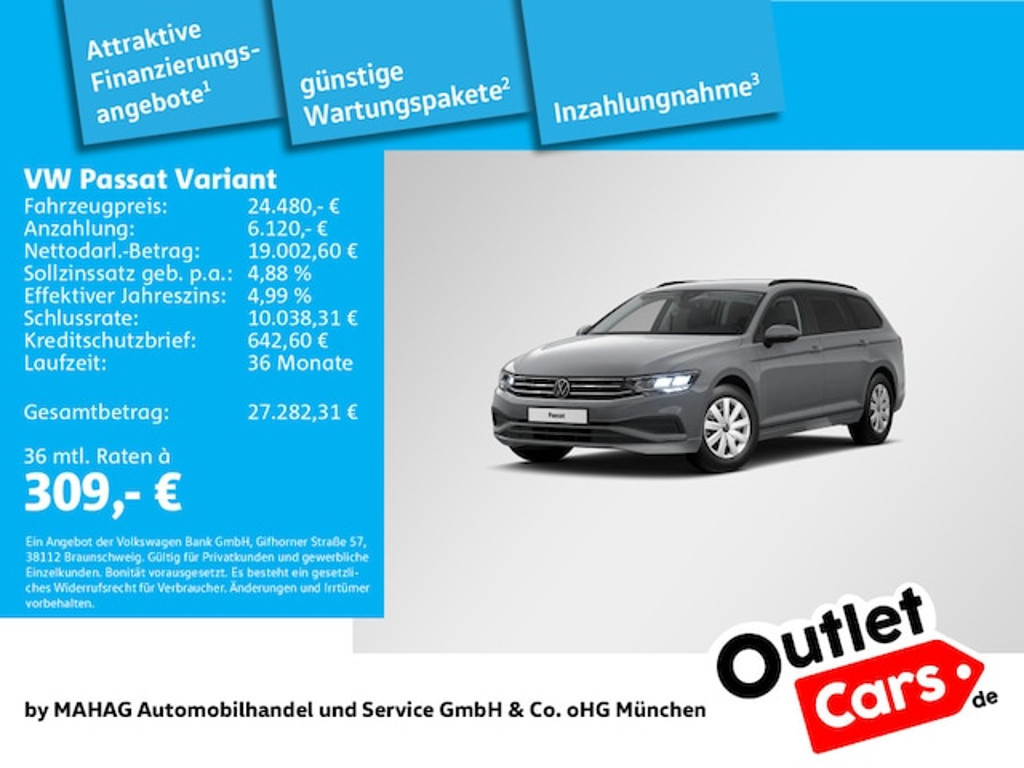 Volkswagen Passat 2023 Benzine