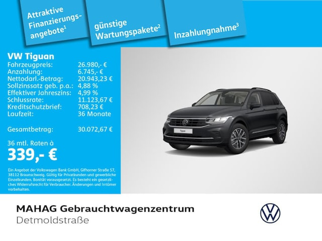 Volkswagen Tiguan 2023 Benzine