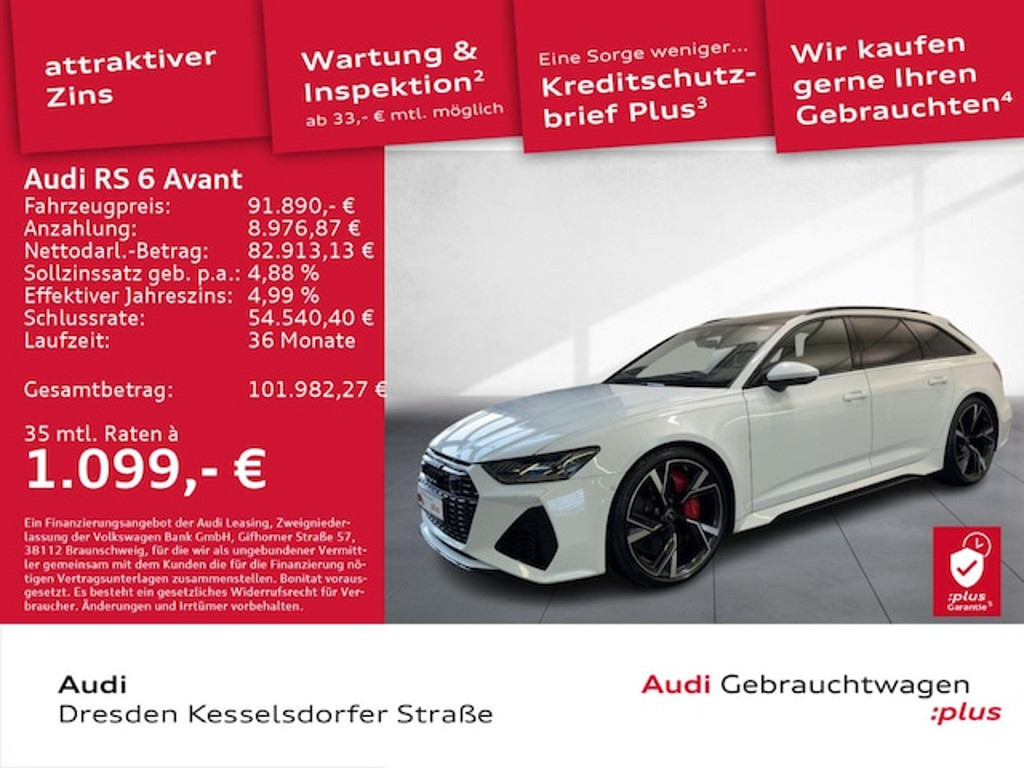 Audi RS6 2022 Benzine