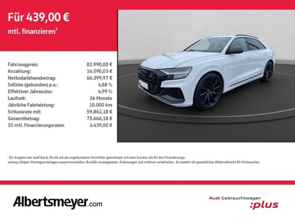 Audi SQ8 2022 Benzine