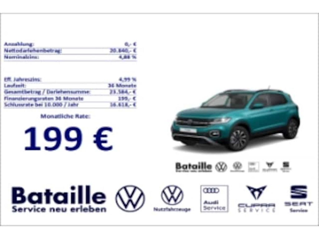 Volkswagen T-Cross 2022 Benzine