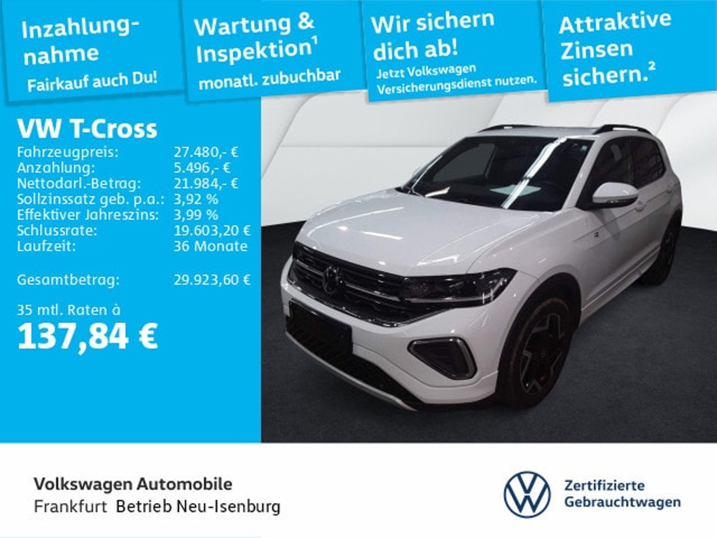 Volkswagen T-Cross 2025 Benzine