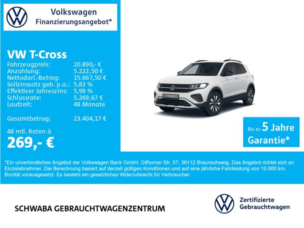 Volkswagen T-Cross 2025 Benzine