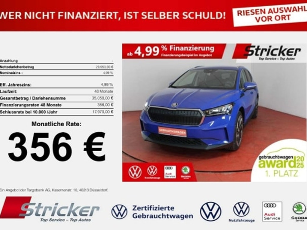 Skoda Enyaq 2023 Elektrisch