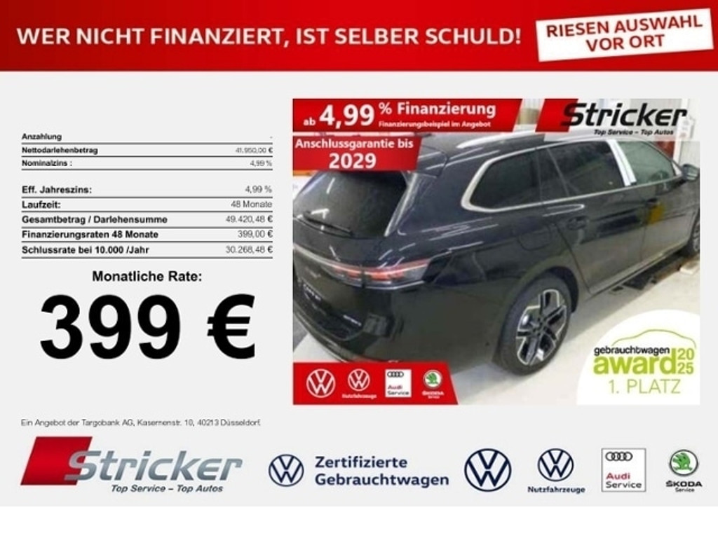 Volkswagen Passat 2024 Hybride Benzine