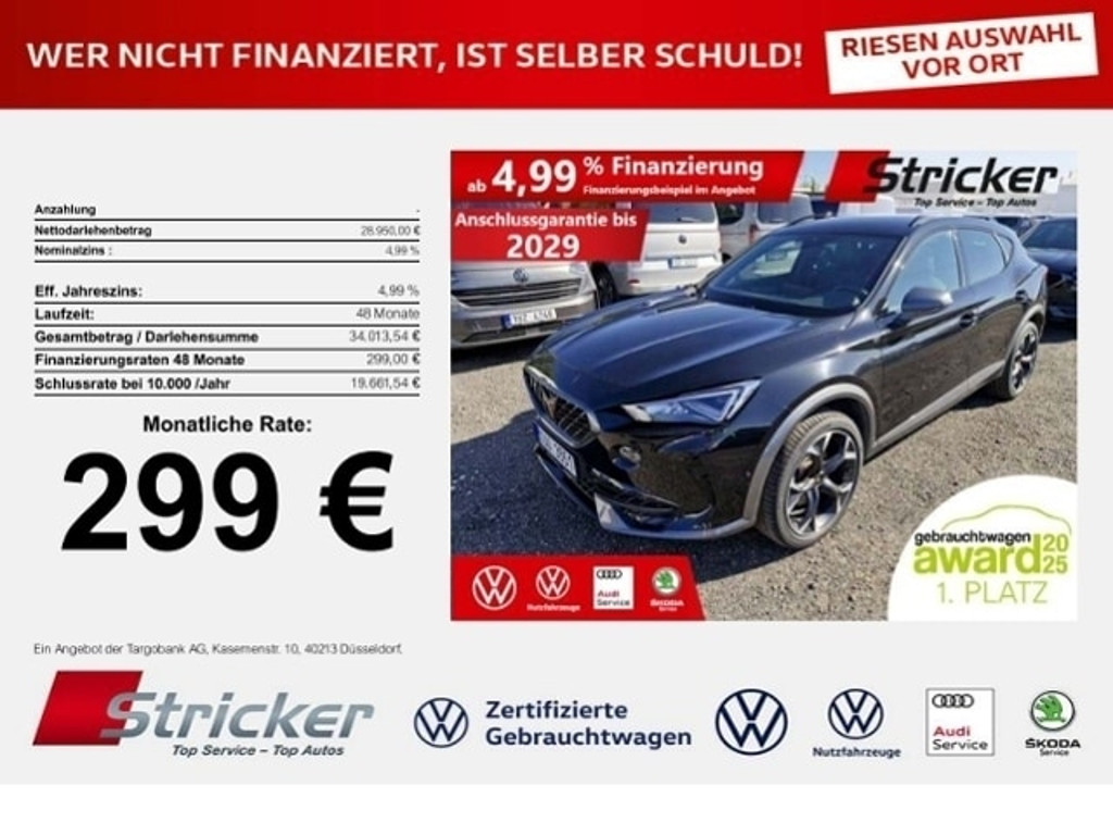 Cupra Formentor 2024 Benzine