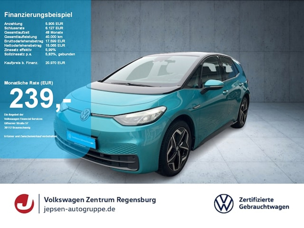 Volkswagen ID.3 2021 Elektrisch