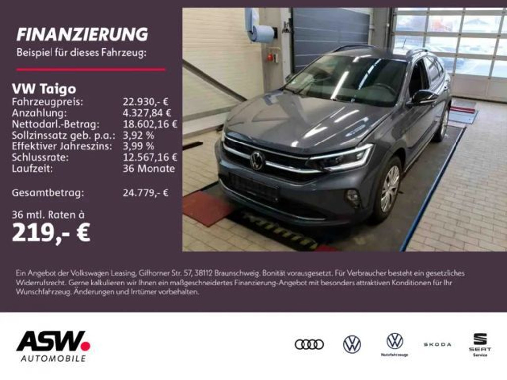 Volkswagen Taigo 2023 Benzine