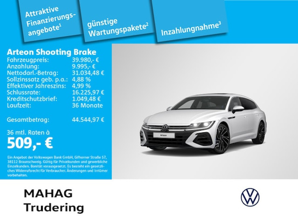 Volkswagen Arteon Shooting Brake 2023 Benzine