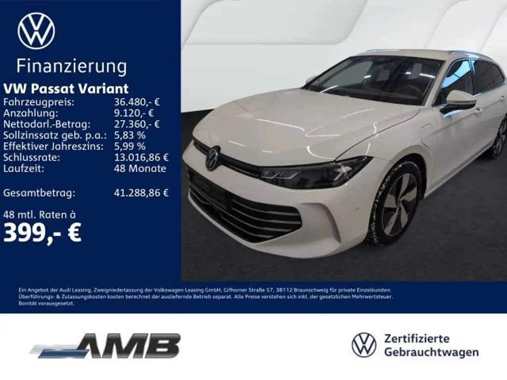 Volkswagen Passat 2025 Hybride Benzine
