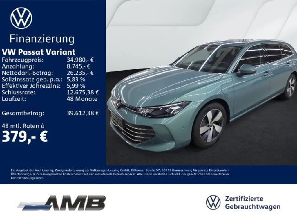 Volkswagen Passat 2025 Hybride Benzine