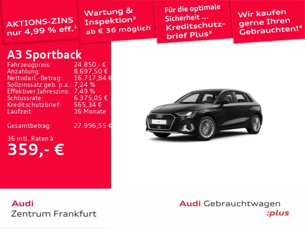 Audi A3 2023 Benzine
