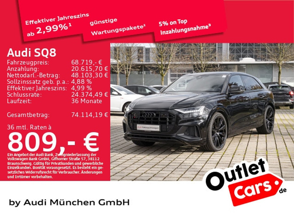 Audi SQ8 2022 Benzine