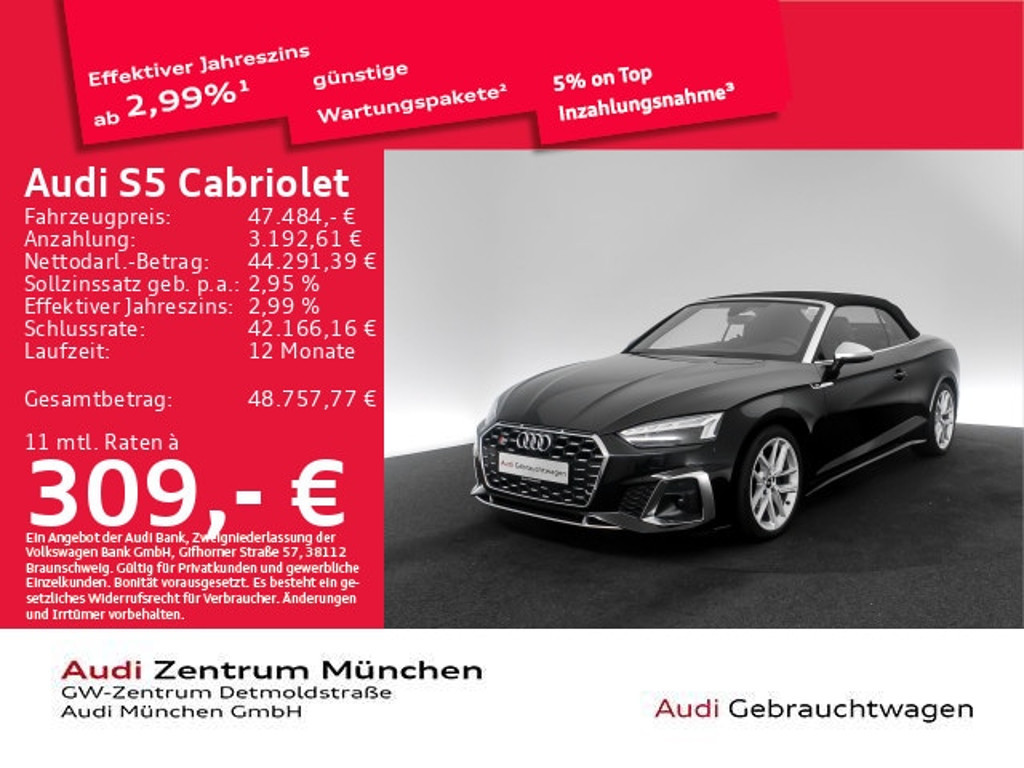 Audi S5 2023 Benzine