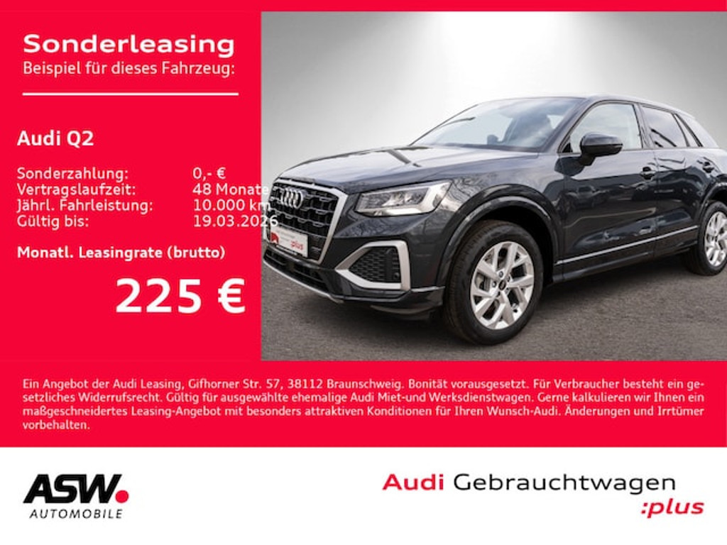 Audi Q2 2025 Benzine