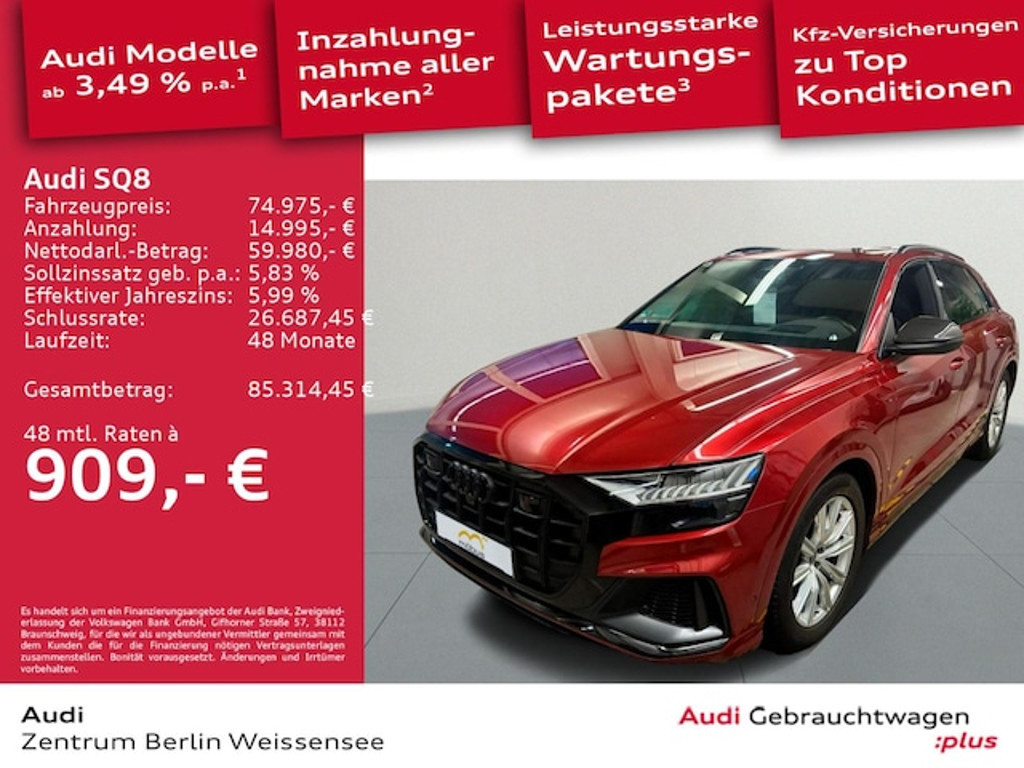 Audi SQ8 2022 Benzine
