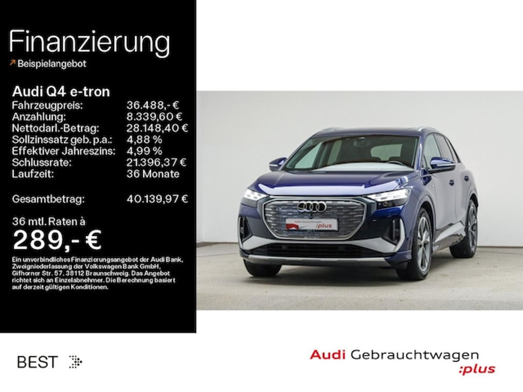 Audi Q4 e-tron 2023 Elektrisch