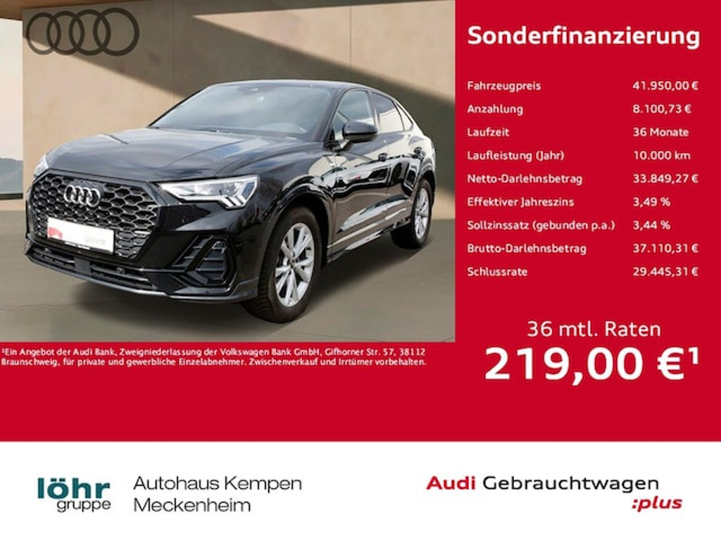 Audi Q3 2025 Benzine