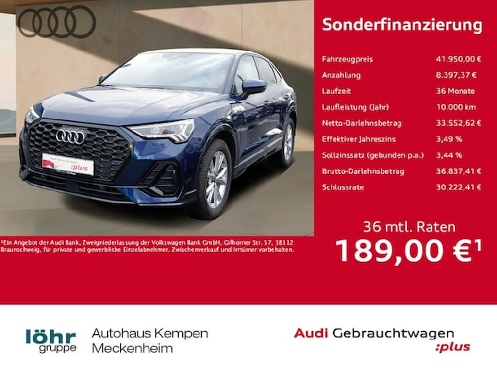 Audi Q3 2025 Benzine