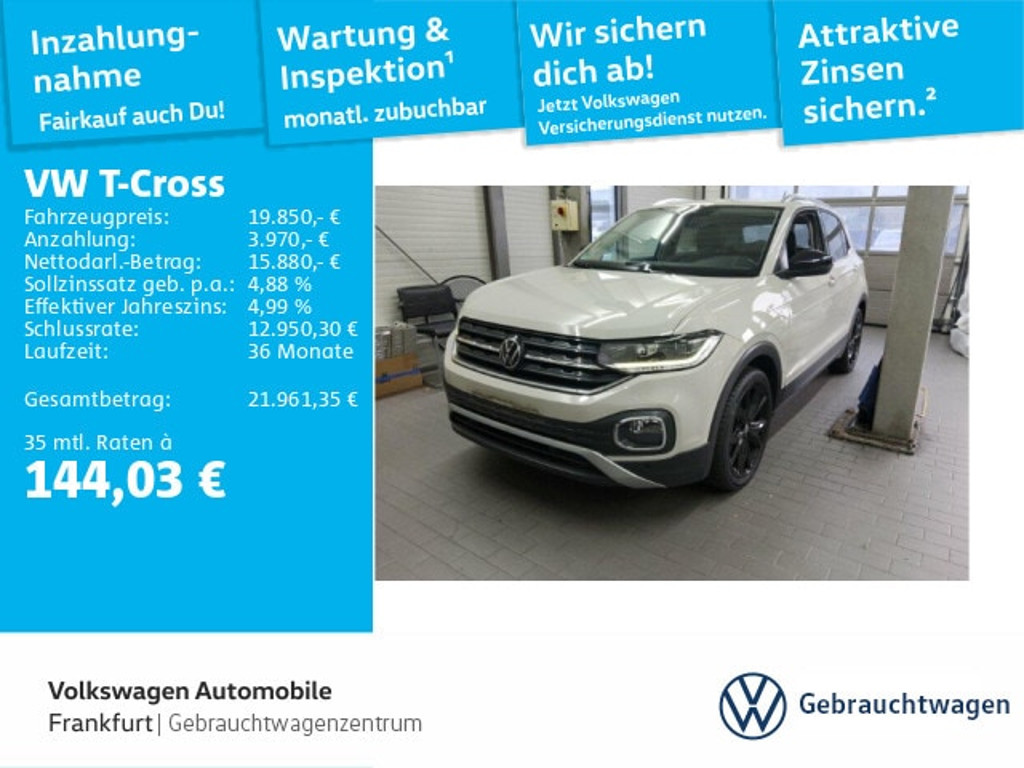 Volkswagen T-Cross 2022 Benzine