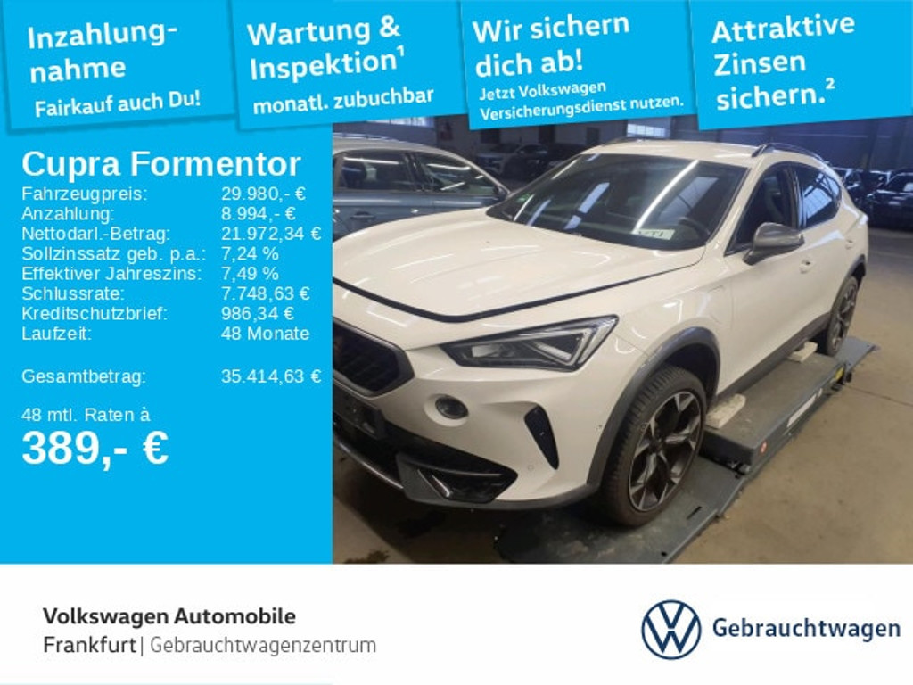 Cupra Formentor 2023 Hybride Benzine