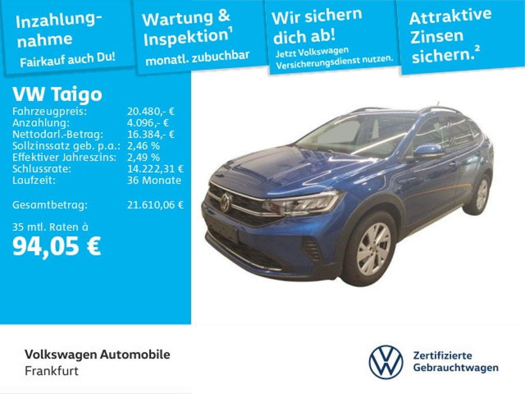 Volkswagen Taigo 2024 Benzine