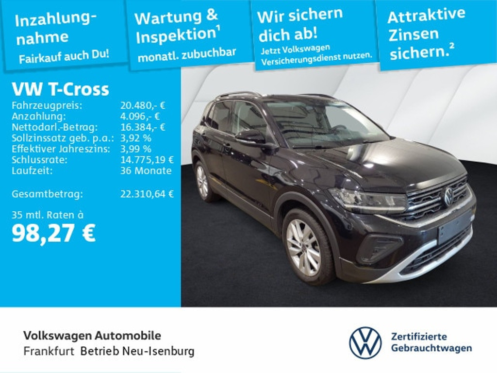 Volkswagen T-Cross 2025 Benzine