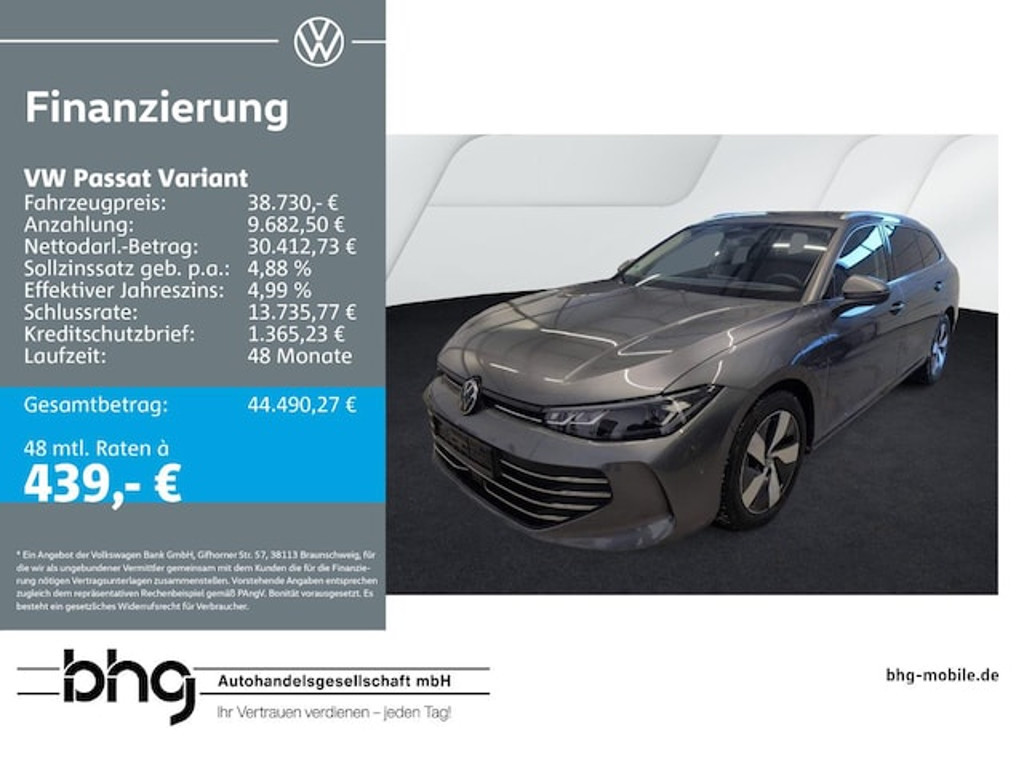 Volkswagen Passat 2025 Hybride Benzine