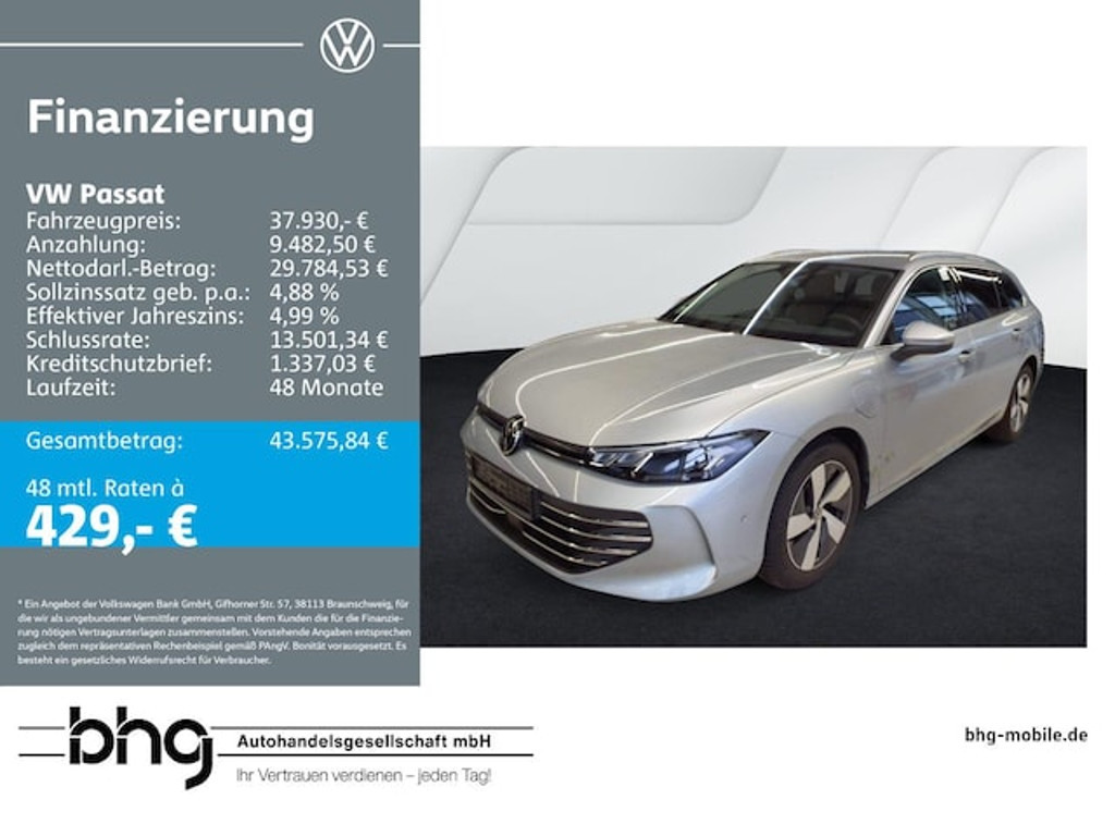 Volkswagen Passat 2025 Hybride Benzine