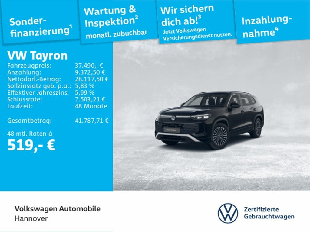Volkswagen Tayron 2025 Benzine