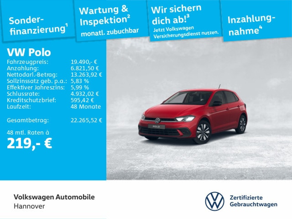 Volkswagen Polo 2025 Benzine