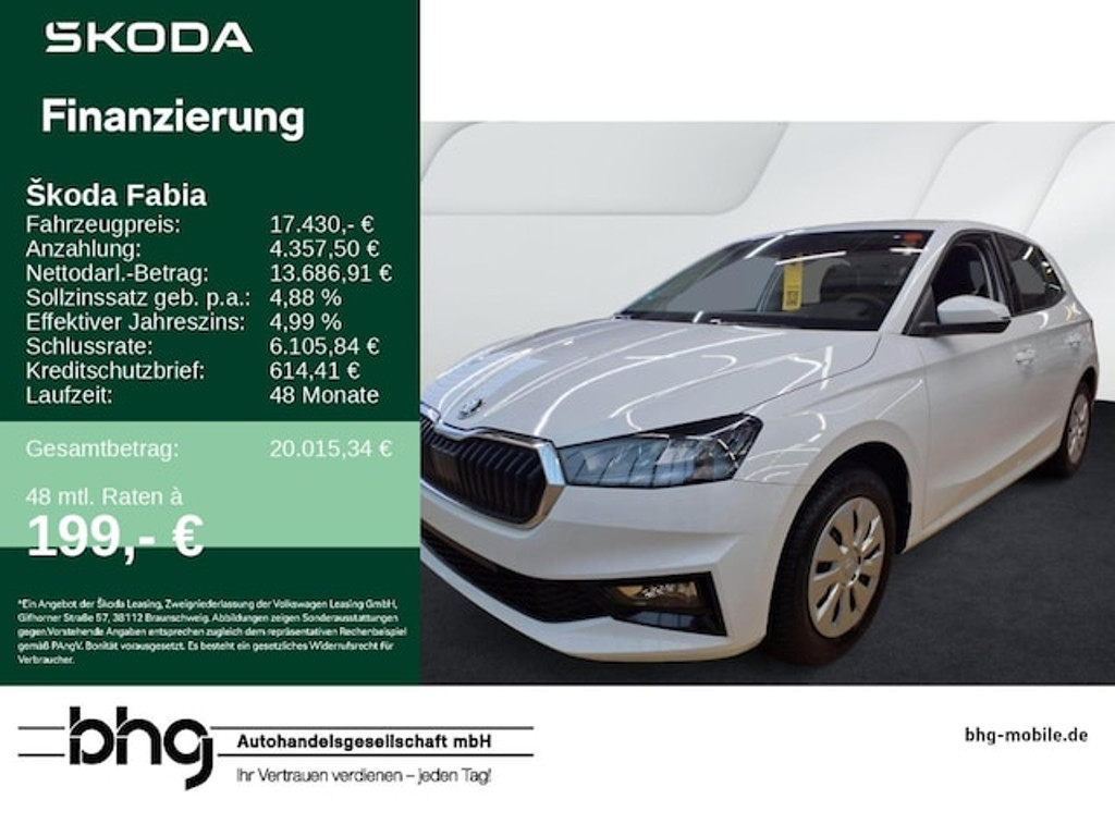 Skoda Fabia 2025 Benzine