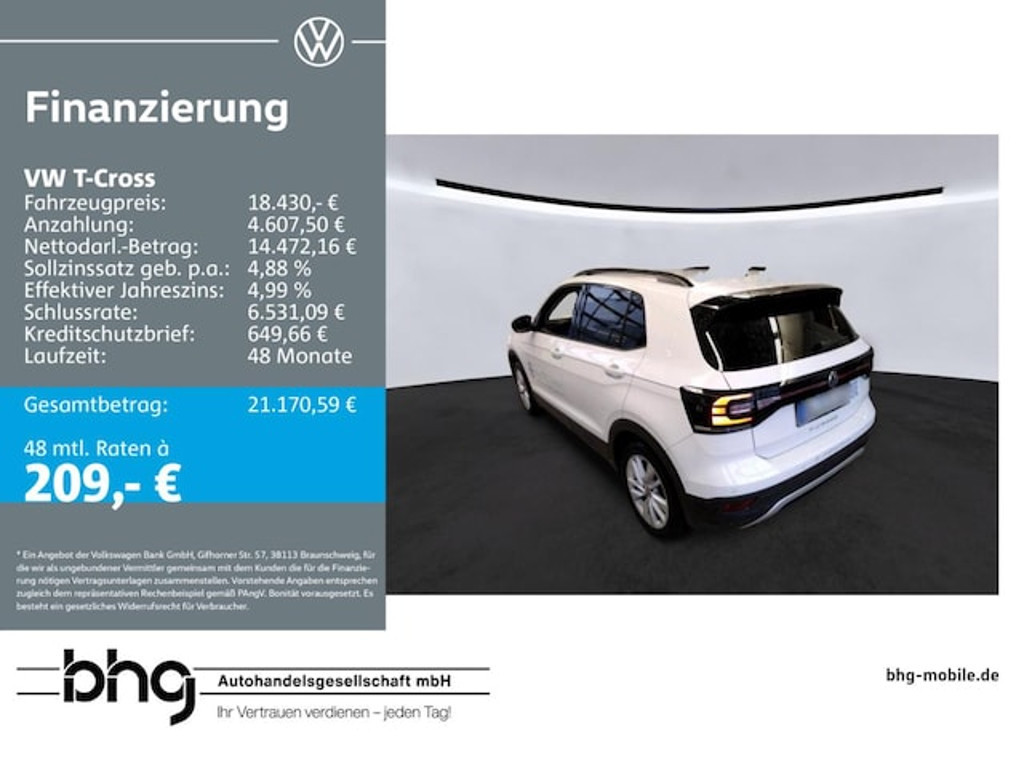 Volkswagen T-Cross 2023 Benzine