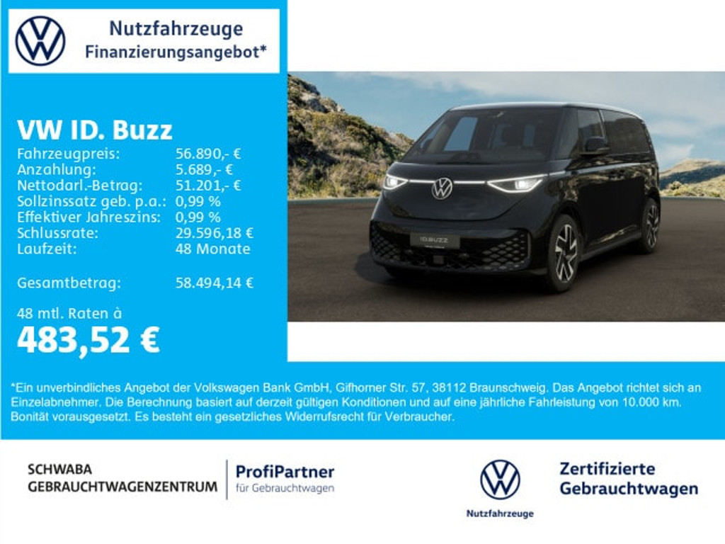 Volkswagen ID. Buzz 2026 Elektrisch