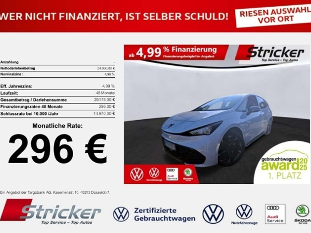 Cupra Born 2023 Elektrisch