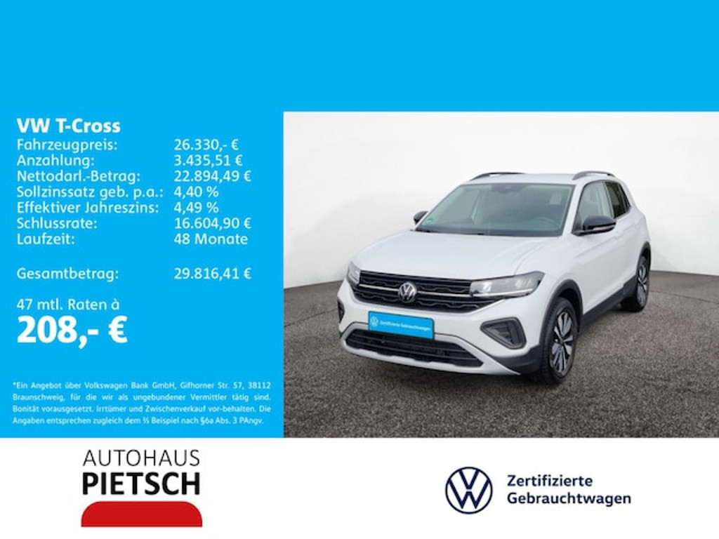 Volkswagen T-Cross 2024 Benzine