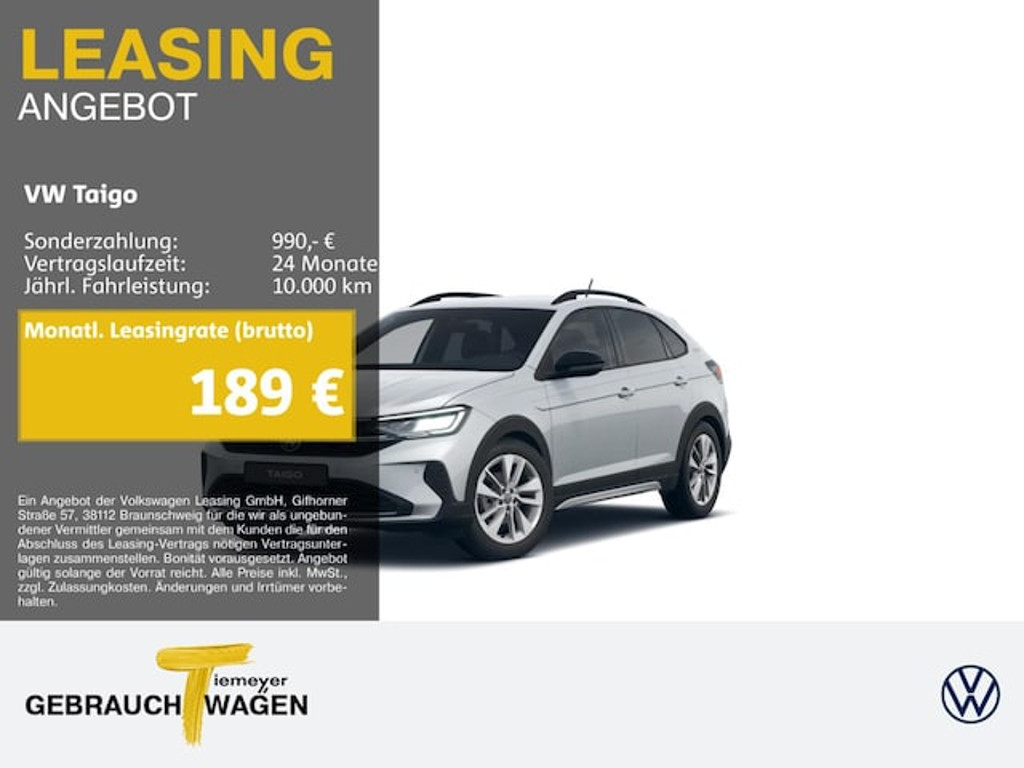 Volkswagen Taigo 2025 Benzine