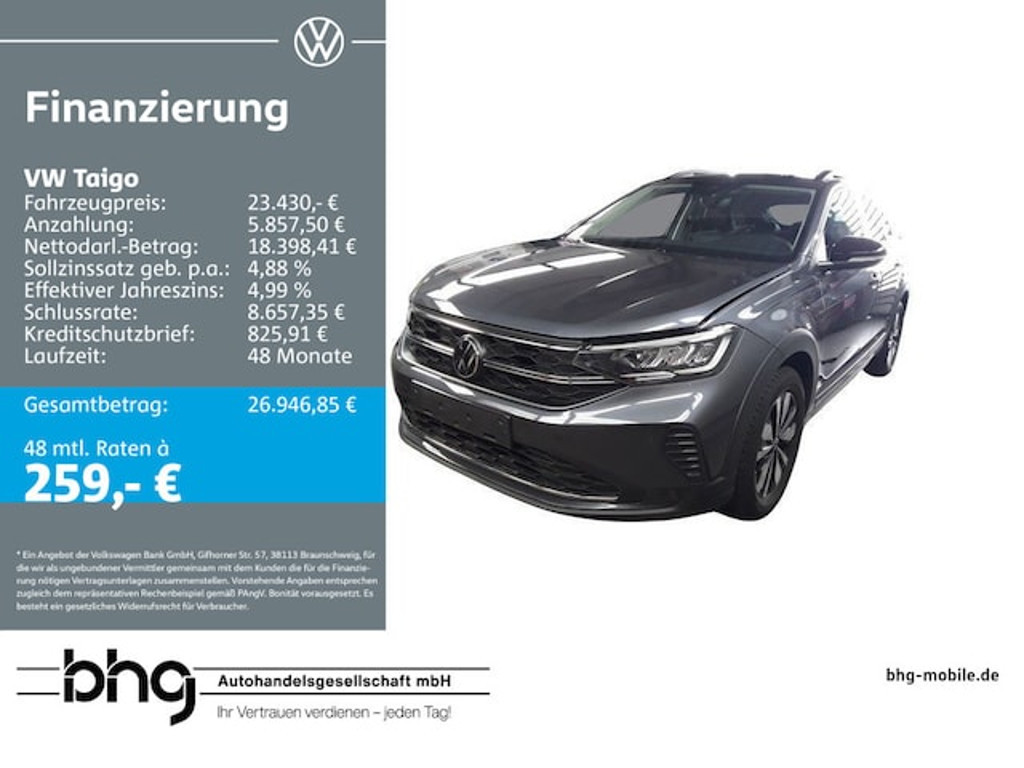 Volkswagen Taigo 2025 Benzine