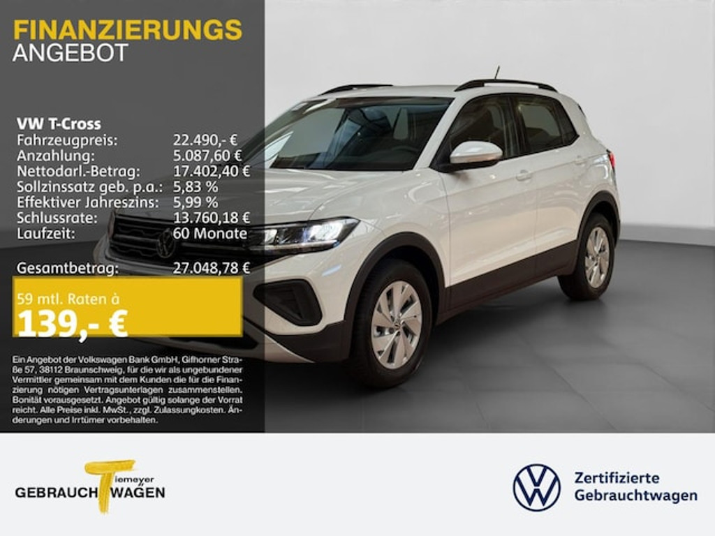 Volkswagen T-Cross 2025 Benzine
