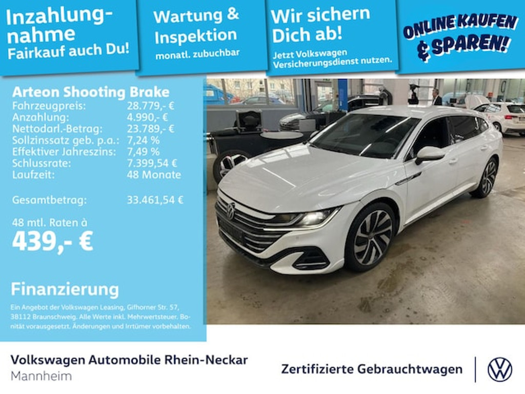 Volkswagen Arteon Shooting Brake 2022 Benzine