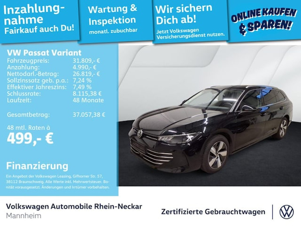 Volkswagen Passat 2025 Benzine
