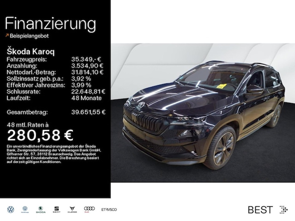 Skoda Karoq 2025 Benzine