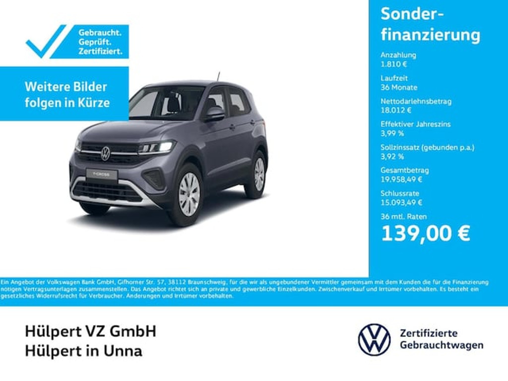 Volkswagen T-Cross 2025 Benzine