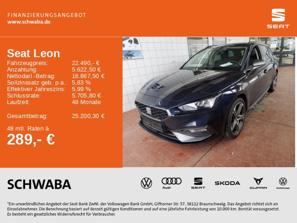 Seat Leon 2022 Benzine